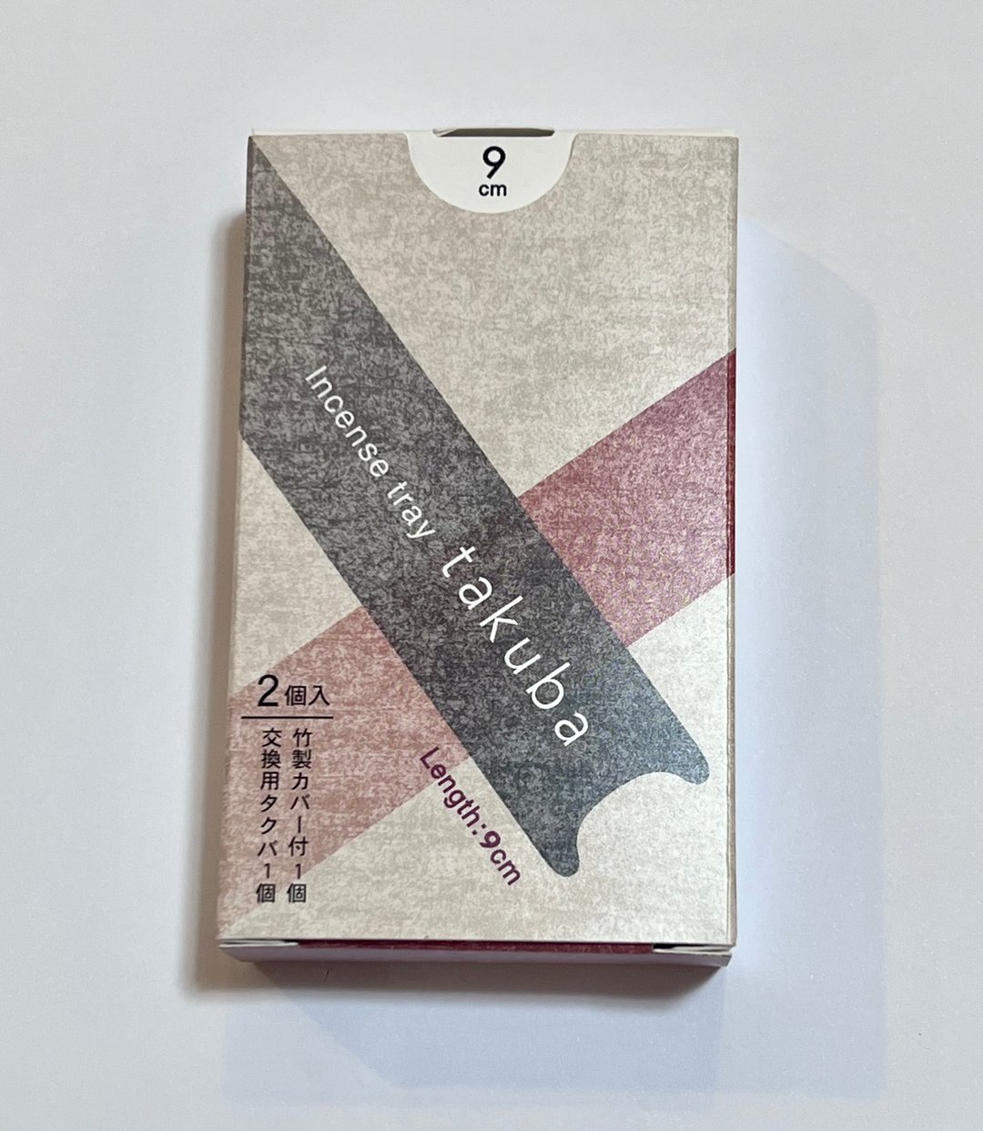 陶瓷毡香立 takuba インセンストレイ 香立 9cm 【松荣堂特制】 - 香薰/精油/线香 - 其他材质 