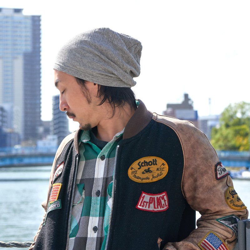 日本制造 有机棉柔软针织帽 男女皆宜，各种尺寸皆合适 - 帽子 - 棉．麻 