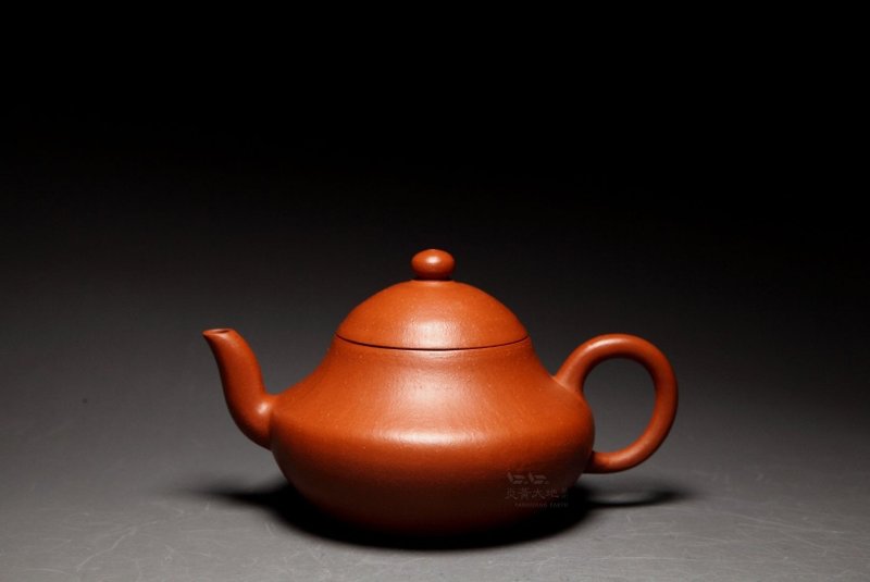 【扁梨3】龙山堂 古法纯手工 摹古系列 黄龙山老朱泥 160cc - 茶具/茶杯 - 陶 橘色