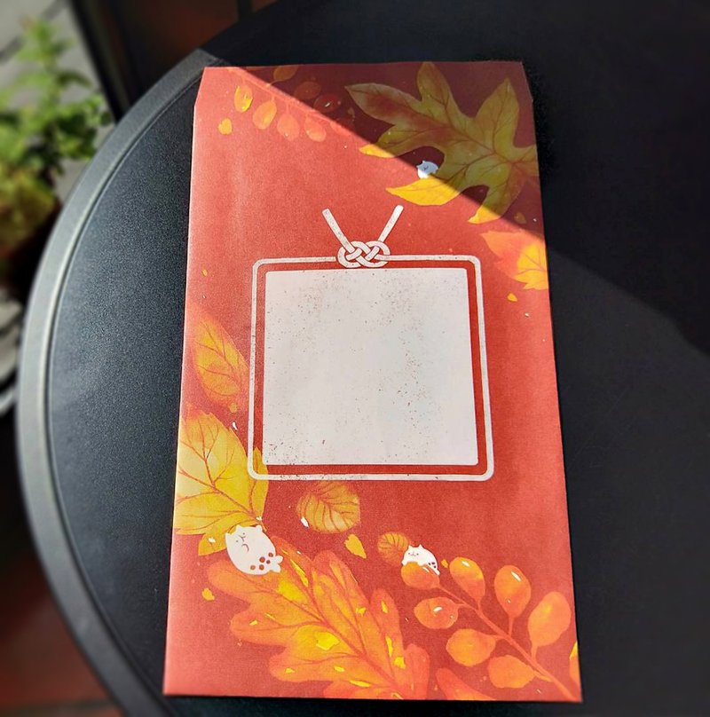 新春 液猫子喜庆万用信封 - 信封/信纸 - 纸 红色