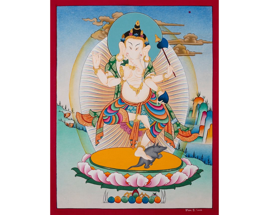 神圣象头神 道教慈祥艺术赋予心灵丰盛 - 墙贴/壁贴 - 其他材质 多色