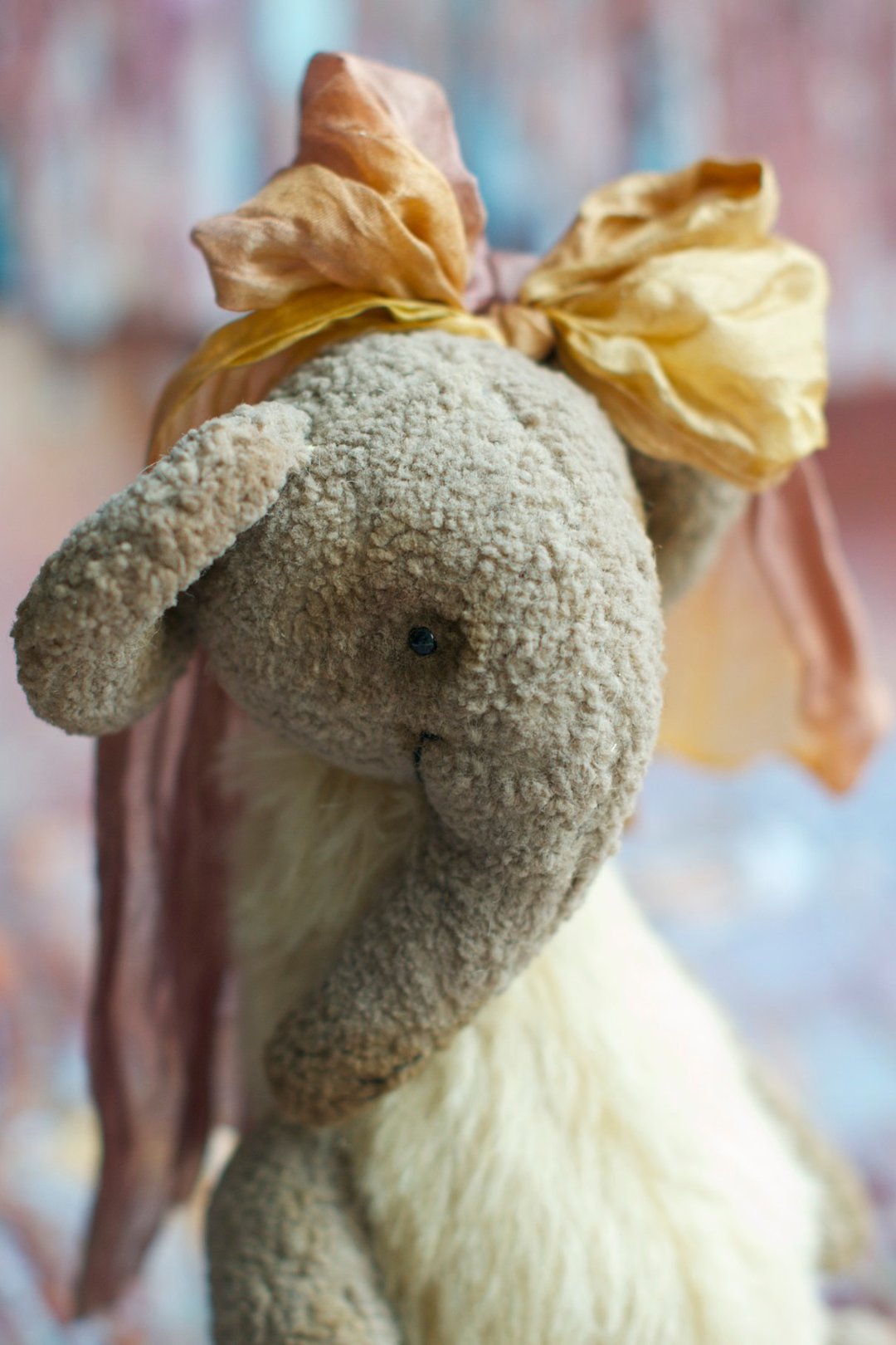 Little teddy Mammoth girl - 玩偶/公仔 - 其他材质 咖啡色