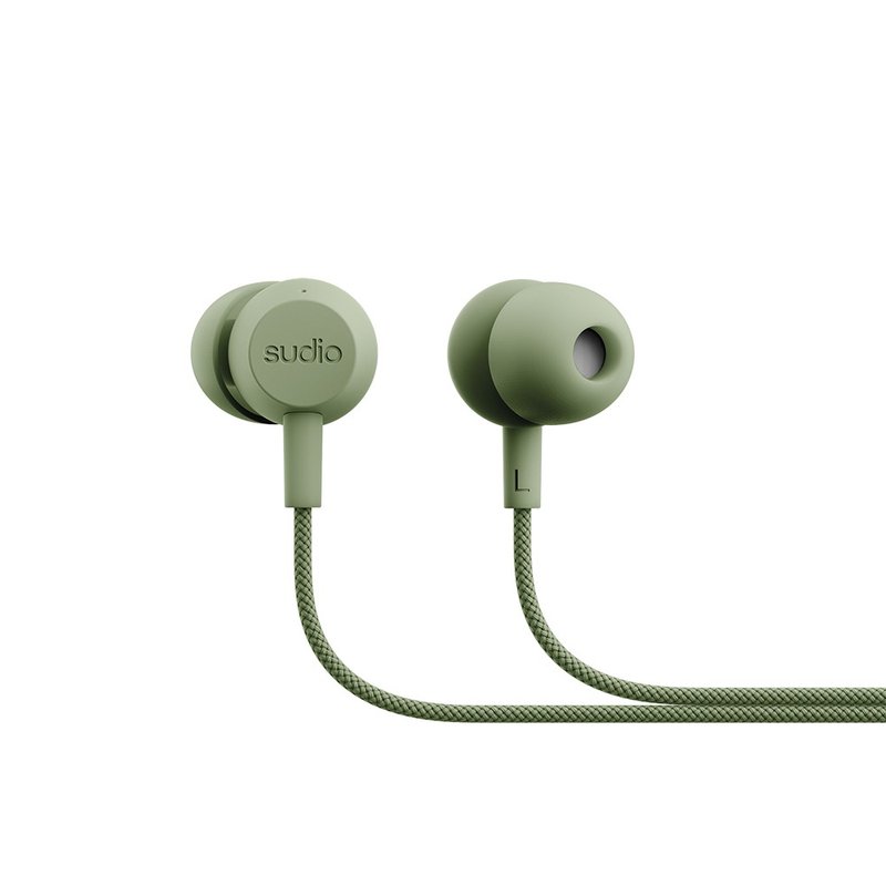 Sudio V3 Type-C有线耳机 - 橄榄绿【新品现货】 - 耳机 - 其他材质 黑色