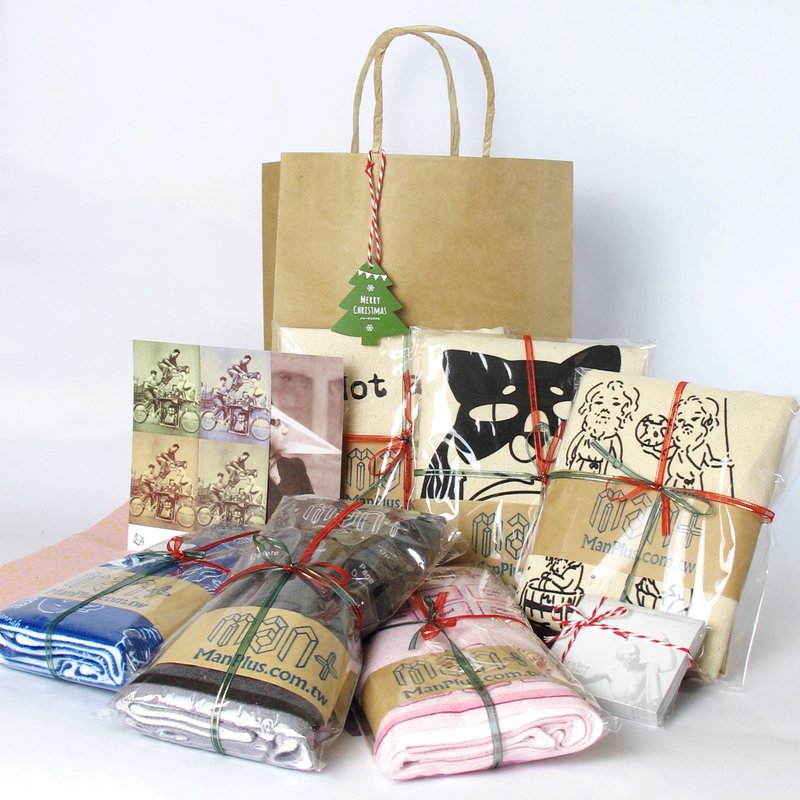 【Mapus】“圣诞节饭局跑不完”两倍神秘礼物组 - 侧背包/斜挎包 - 棉．麻 