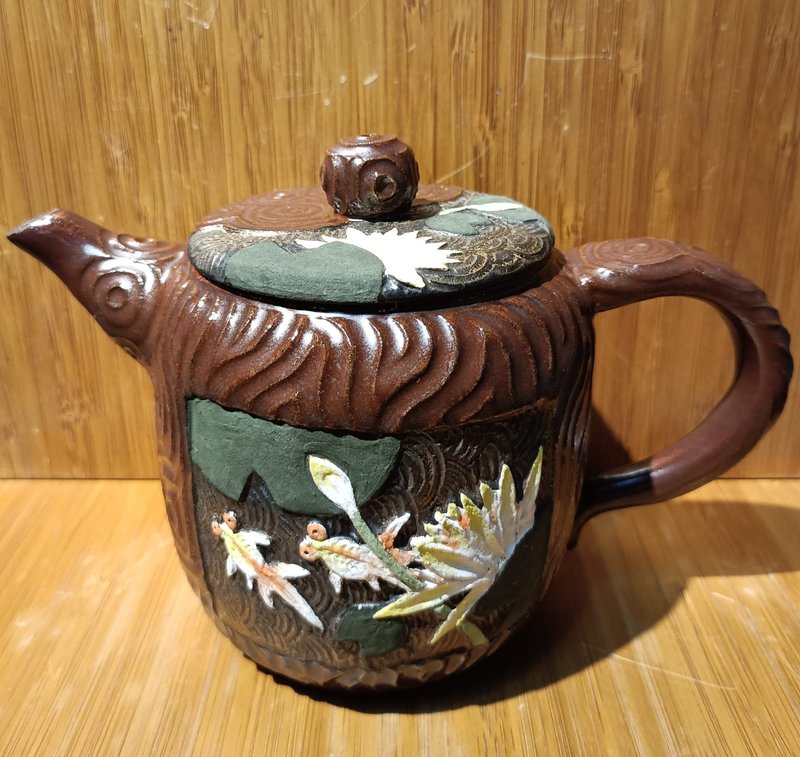 手工制作-花壶系列-悠游 - 茶具/茶杯 - 陶 