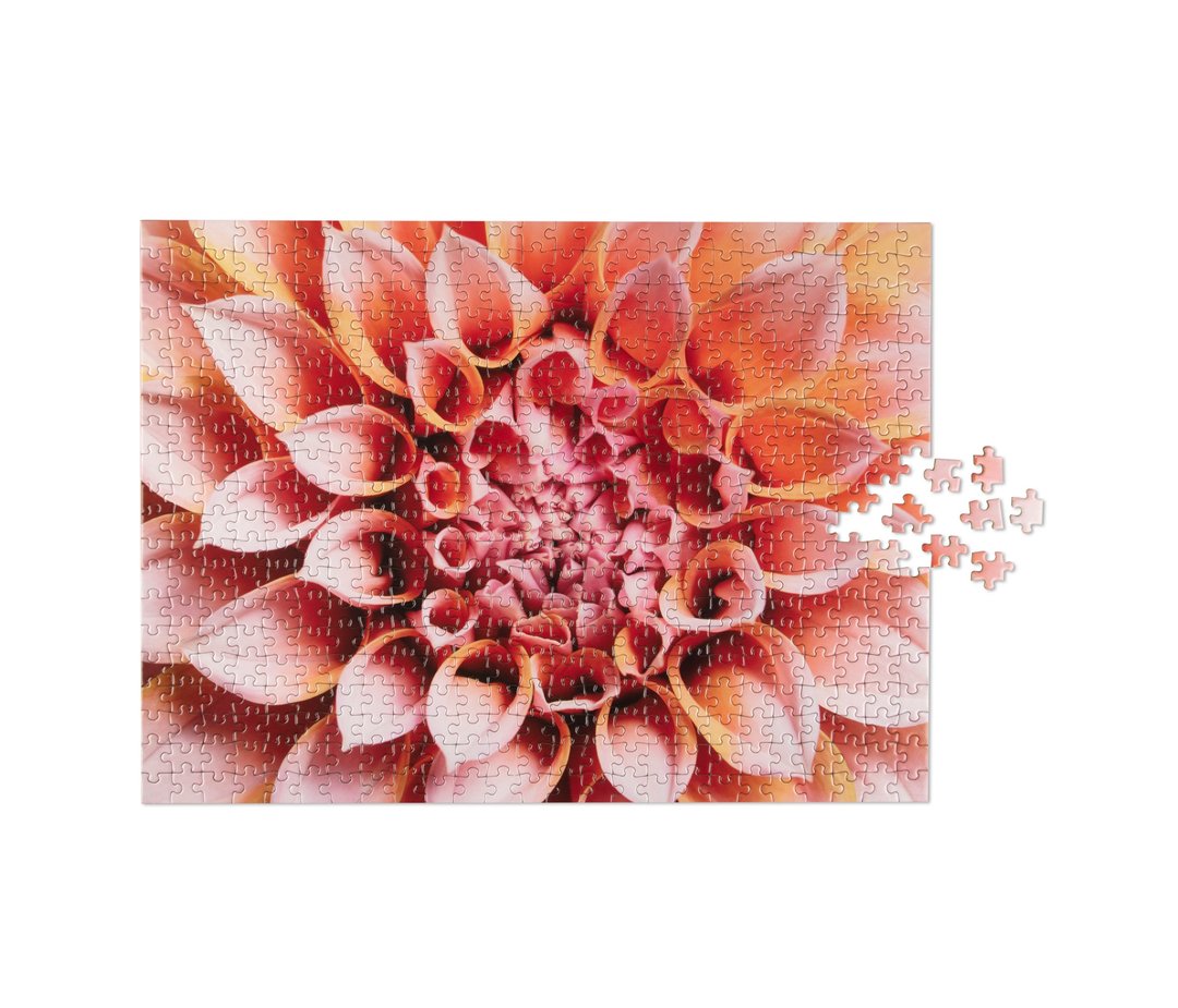 PRINTWORKS PUZZLE - Dahlia 拼图 大丽花 (500块) (52x38 cm) - 拼图 - 其他材质 