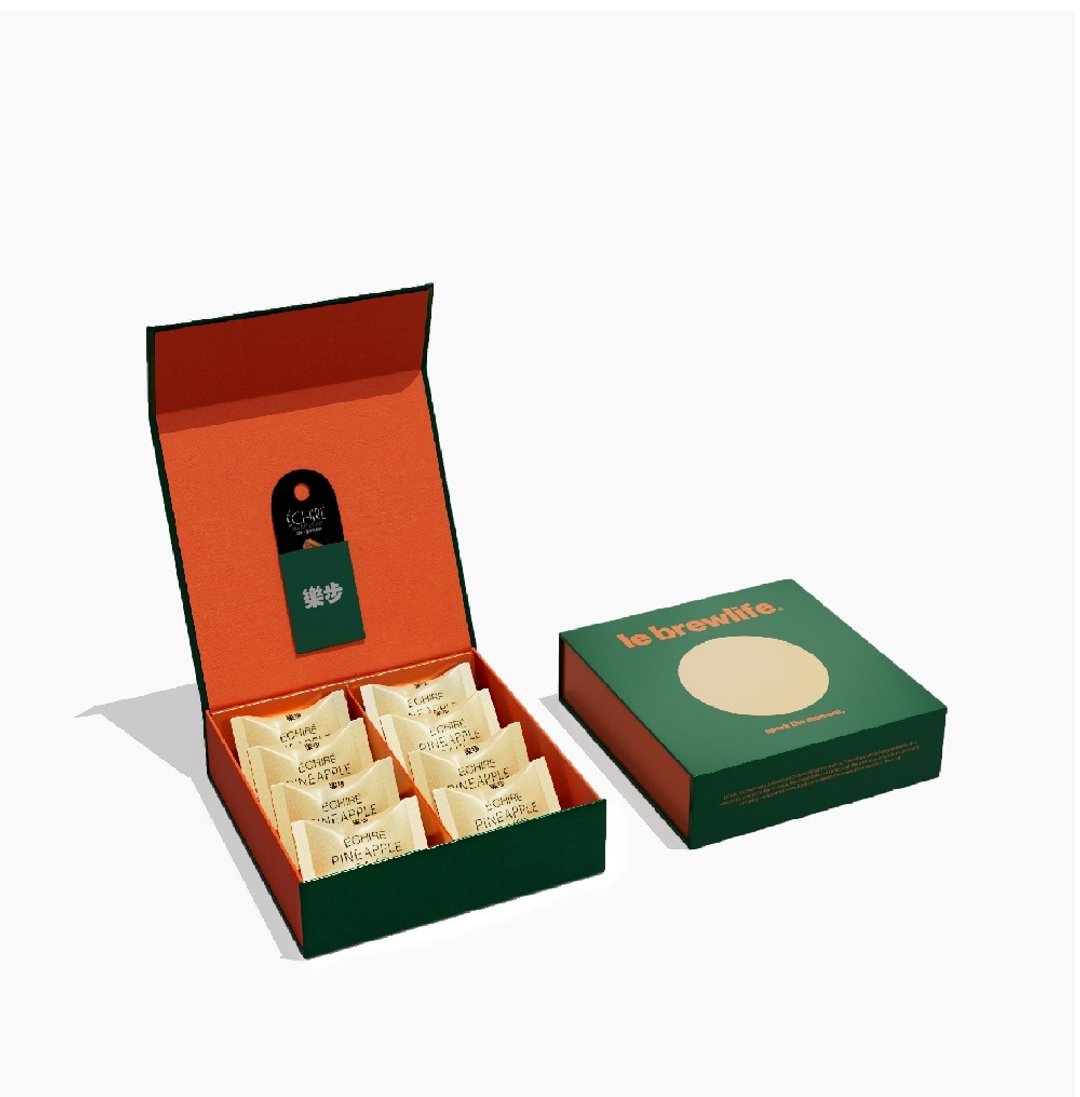 |预购 | 乐步 le brewlife 艾许·金钻凤梨酥礼盒 - 蛋糕/甜点 - 新鲜食材 黑色