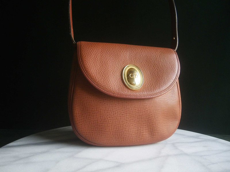 【老时光 OLD-TIME】早期二手少见老包法国制DIOR肩背包 - 侧背包/斜挎包 - 其他材质 多色