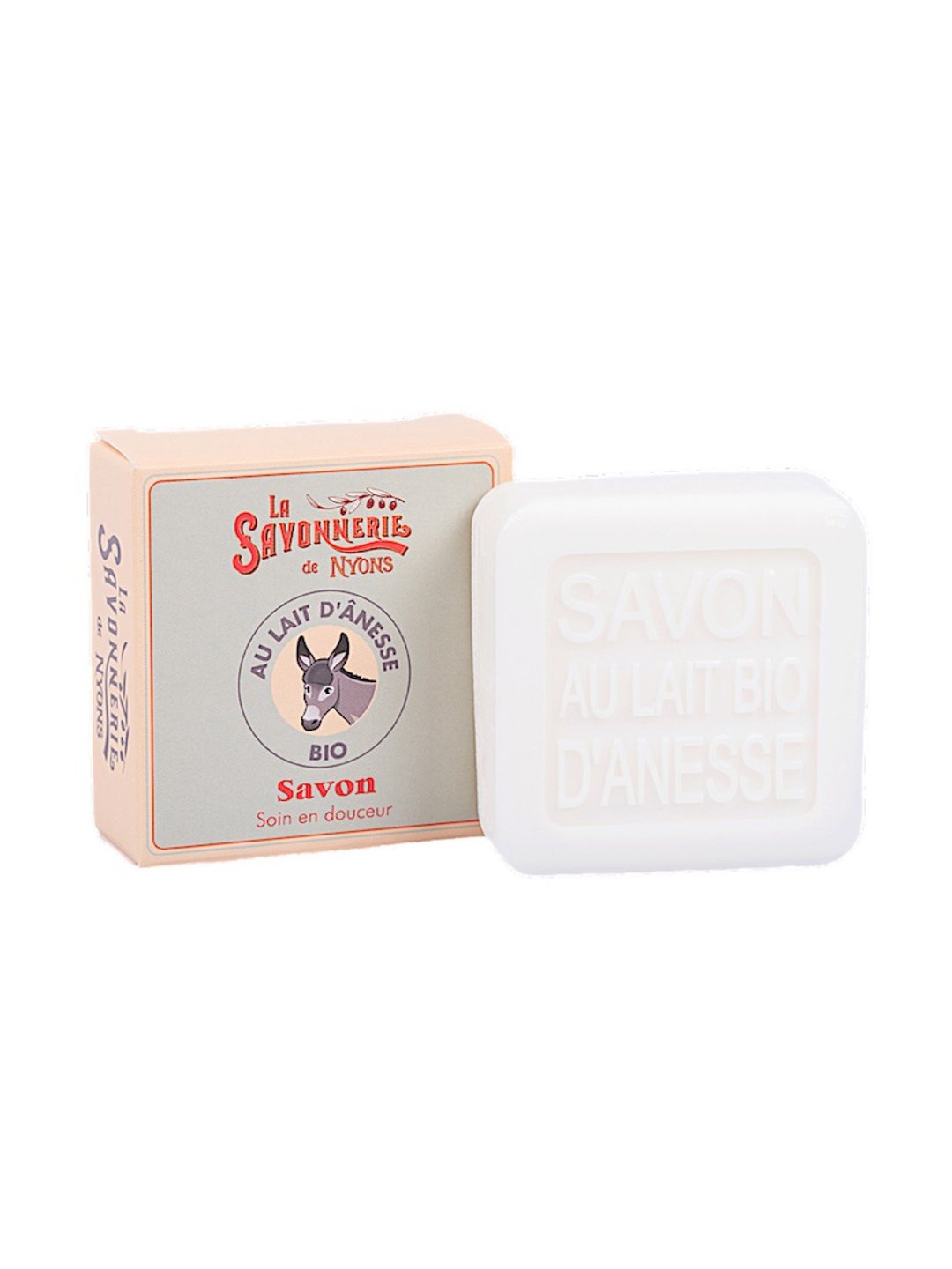 法国 La Savonnerie de Nyons  有机驴奶保养皂纸盒款 - 肥皂/手工皂 - 其他材质 白色
