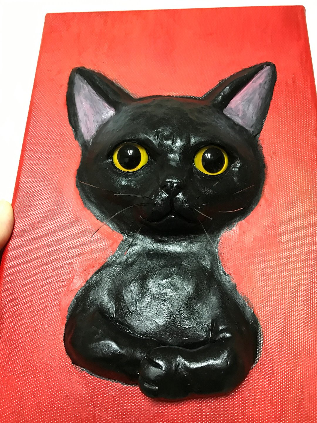 现货 黑猫 斑马与狗独创宠物立体肖像画 单只 公仔订做 猫公仔 狗公仔 定制化 定制画 - 海报/装饰画/版画 - 其他材质 