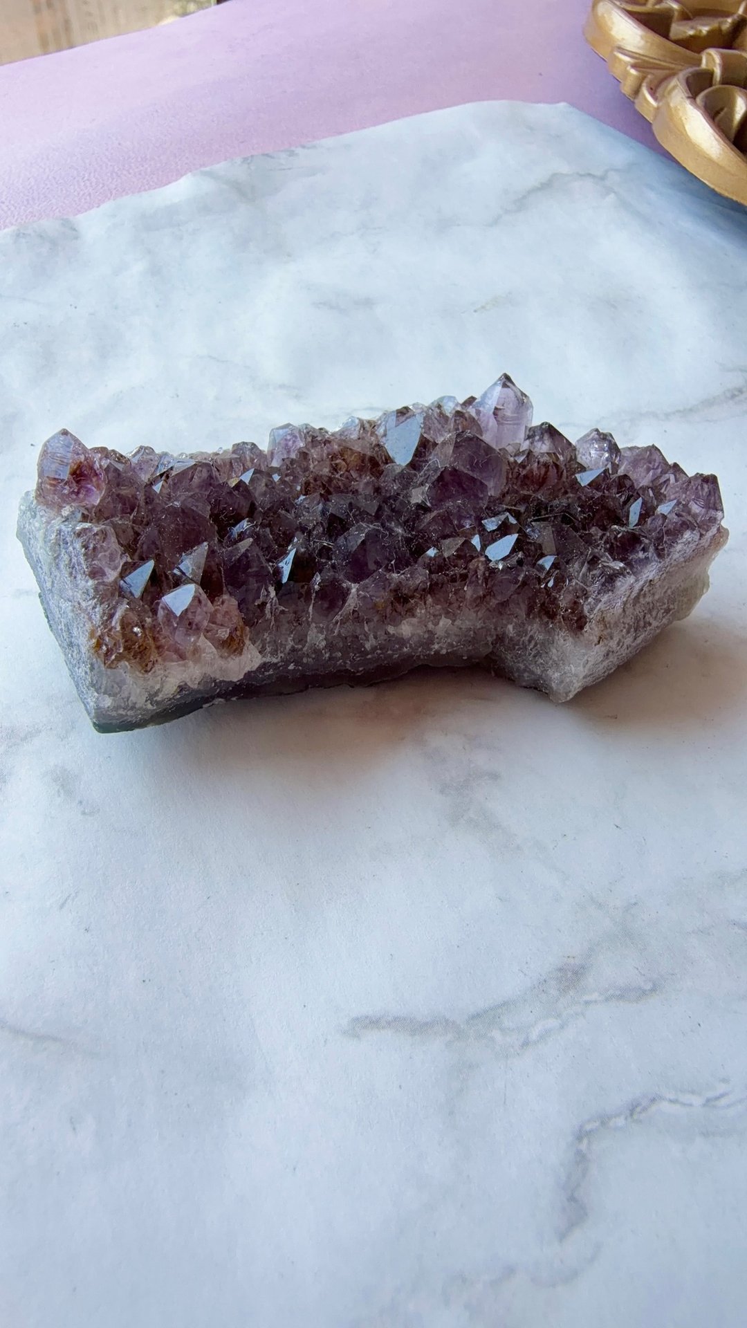 心忱 - 紫钛原矿 带皮小摆件 能量小物 - 其他 - 水晶 紫色