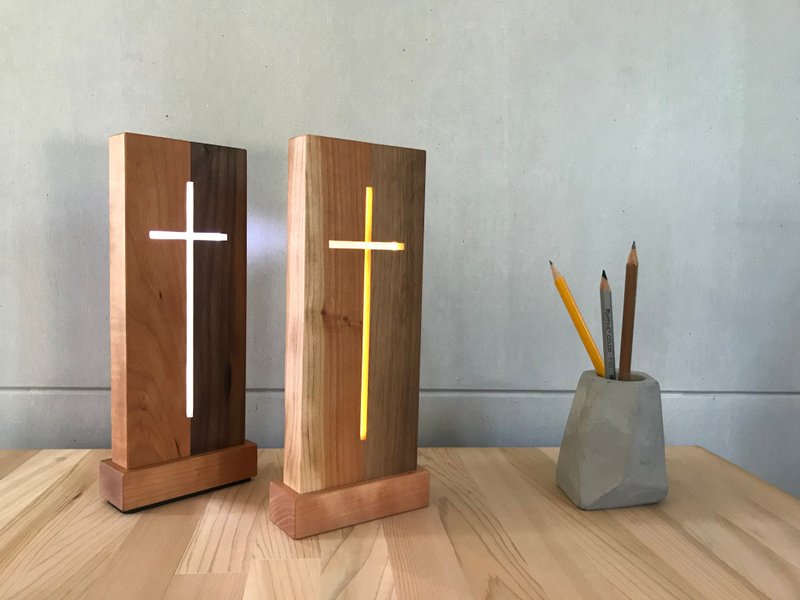 门(黄光)-光系列福音商品 - 灯具/灯饰 - 木头 咖啡色