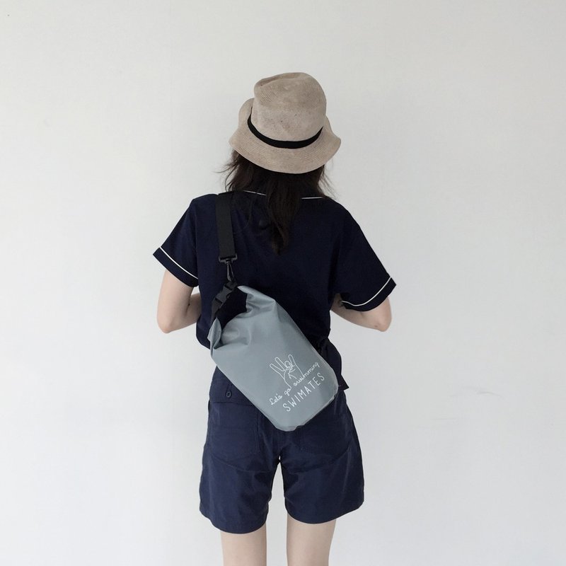 灰色 5L 防水袋 - 运动配件 - 塑料 灰色