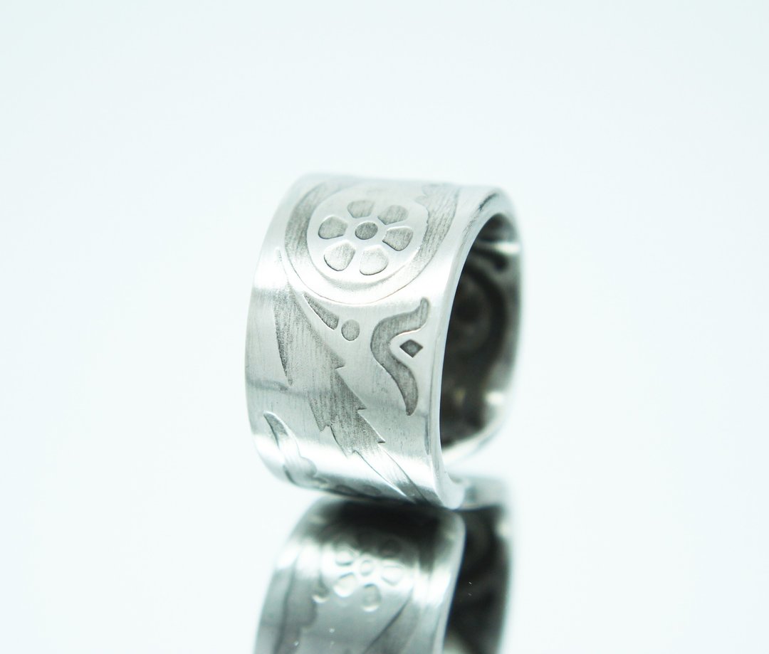 Spoon Ring Fork Ring Ukraine Jewelry Ukrainian Jewelry Ukrainian Necklace - 戒指 - 其他金属 