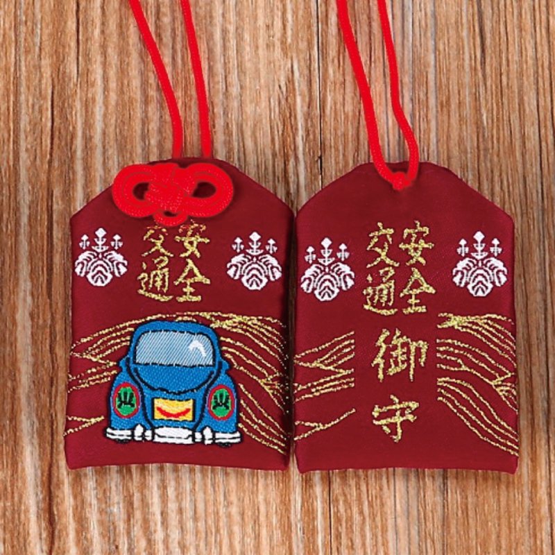 保庇BOBEE 日本工艺 浅草御守平安祈福福袋护身符御守 - 交通安全 - 摆饰 - 其他金属 蓝色