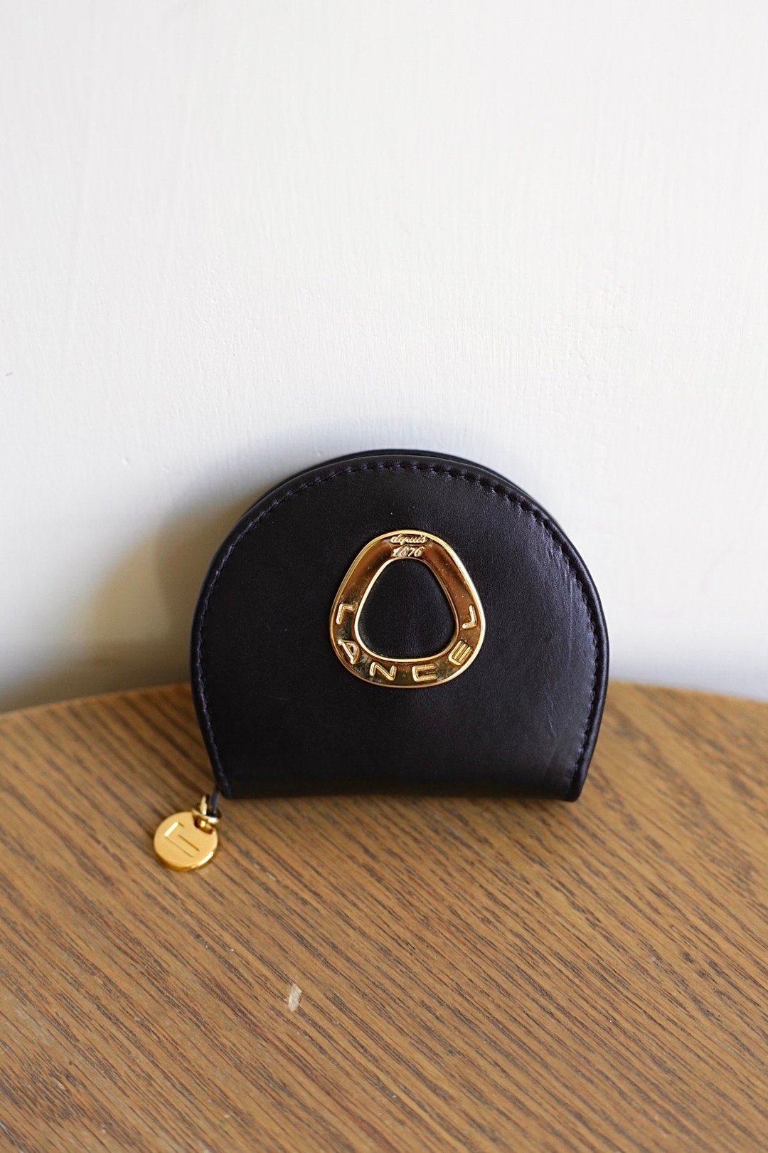 Lancel Coin Purse/Wallet/古董包/中古/小钱包/零钱包 - 皮夹/钱包 - 真皮 黑色