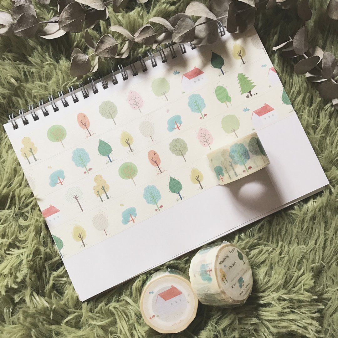 Forest 森林 / 纸胶带 - 纸胶带 - 纸 