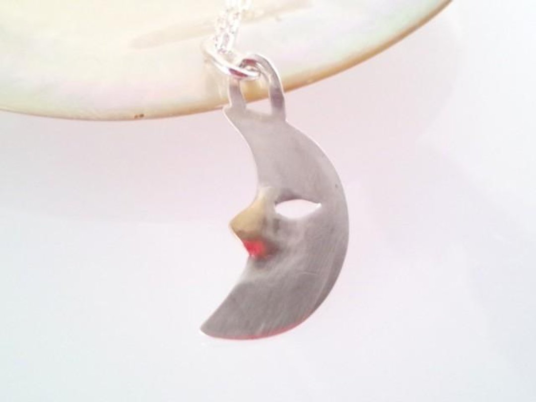 Moon the crescent SV pendant - 项链 - 其他金属 