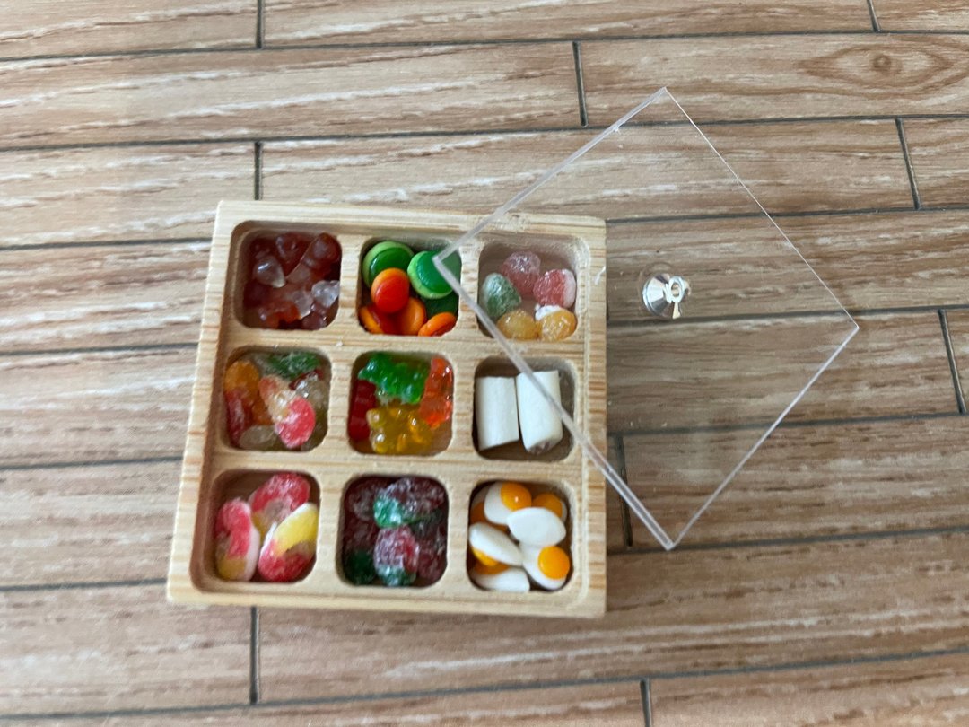 迷你袖珍九宫格软糖食玩 - 摆饰 - 其他材质 