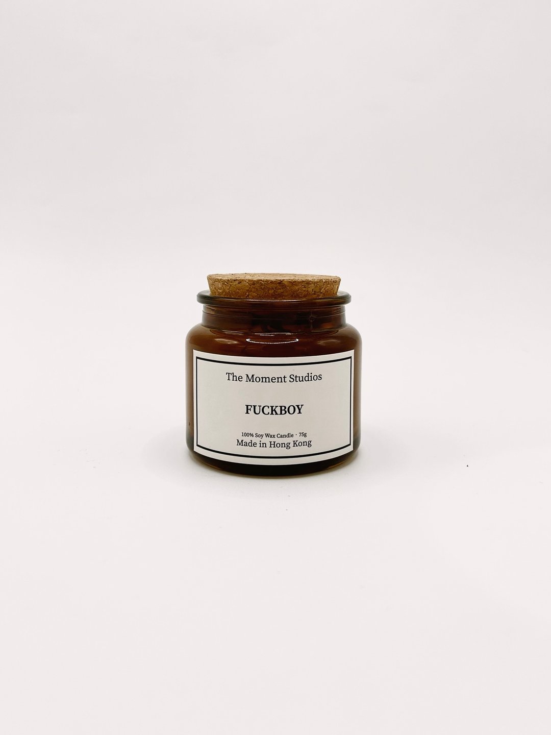 【香港手工制】 No.24 Fuckboy - Candle 75G - 蜡烛/烛台 - 玻璃 
