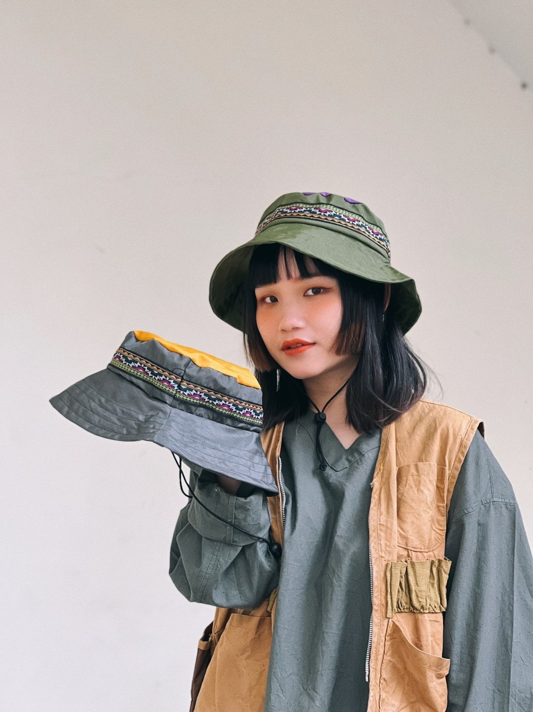 尼龙防水渔夫帽 系列八 - 帽子 - 防水材质 