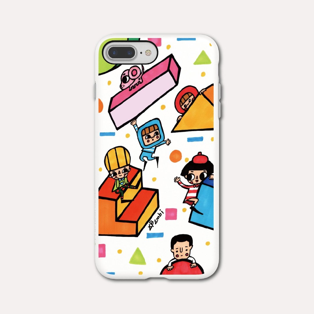 防摔手机壳-犀牛盾PLAYPROOF 联名款 积木 iPhone Sony - 手机壳/手机套 - 塑料 多色