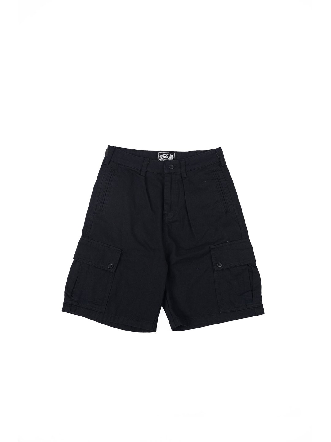 【买一送一 本地包邮包邮】HBT04 Army Shorts 人字纹军装短裤 - 中性裤装 - 棉 黑色