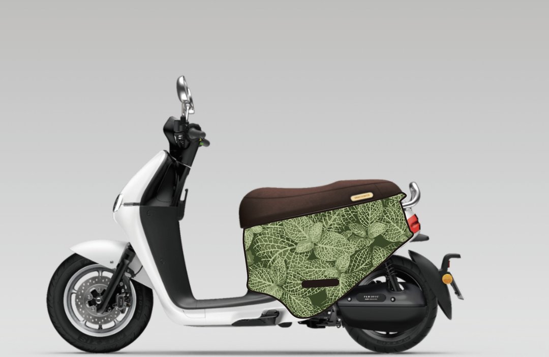 BLR gogoro 防刮车套 iD153 绿色网纹草 - 其他 - 聚酯纤维 绿色