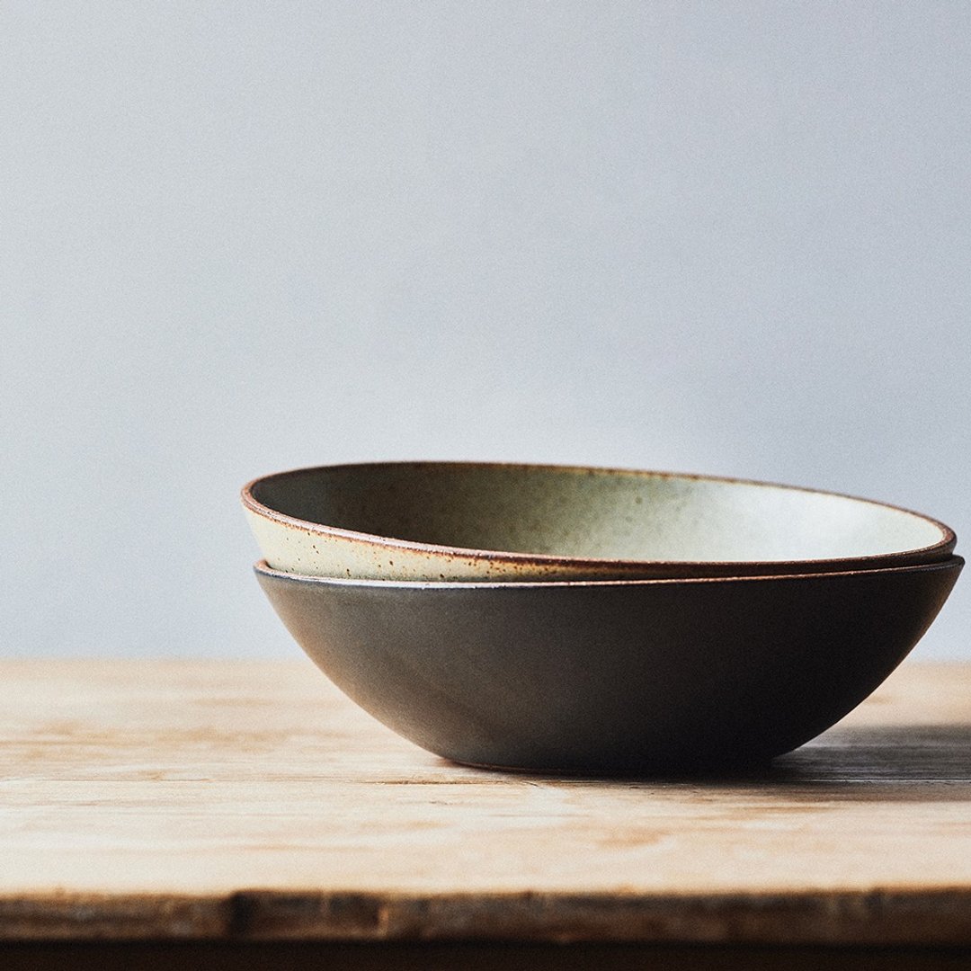 日本 KINTO TERRA 汤碗 19cm-共两色 - 碗 - 瓷 多色