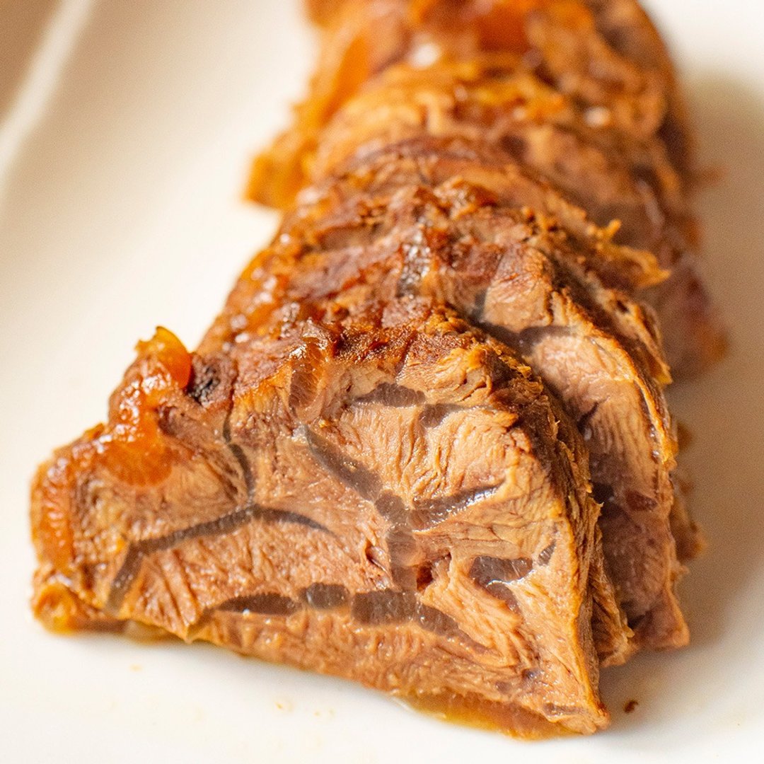 QIDINA 4包 馥家庄超好吃卤味牛腱心/辣牛肚 下酒菜 泡热水即可吃 - 料理包 - 其他材质 多色
