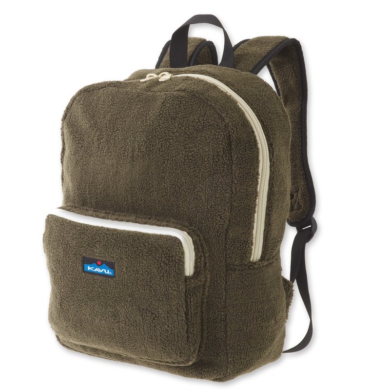 【西雅图 KAVU】 Pack Fleece 休闲毛毛后背包 沼泽棕  #9225 - 后背包/双肩包 - 其他材质 