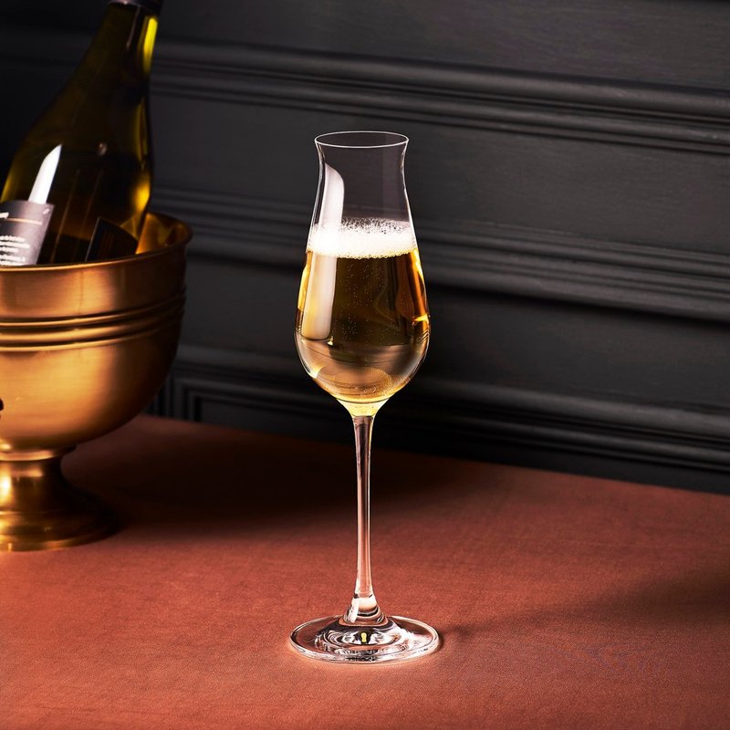 Lucaris 无铅水晶香槟气泡酒杯 Sparkling 240ml Desire系列 - 玻璃杯 - 玻璃 透明