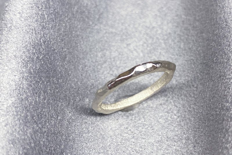 波澜 UNDULATE - 戒指 - 纯银 银色