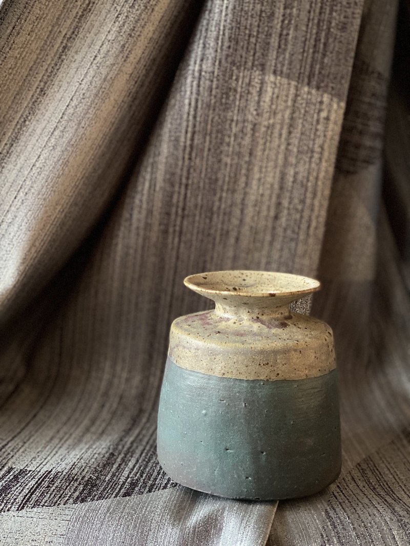 手捏陶器花器 - 花瓶/陶器 - 陶 