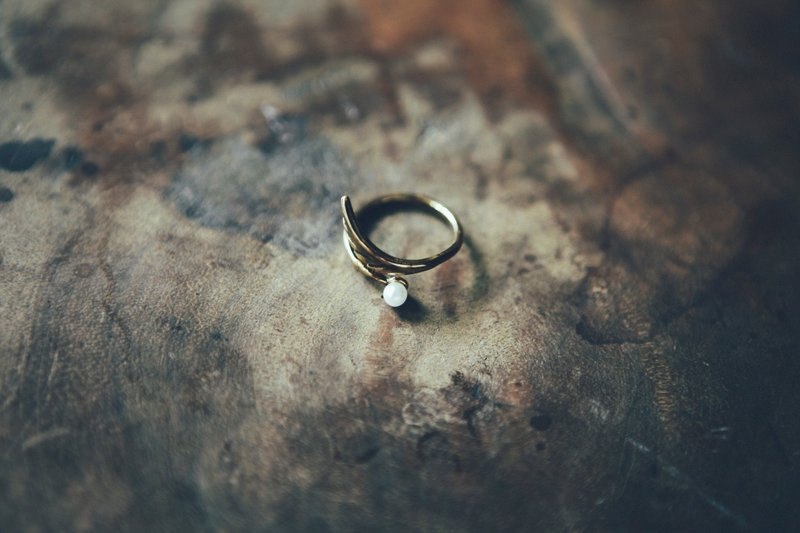 COR-DATE简约派-羽翼旋绕戒指 - 戒指 - 其他材质 