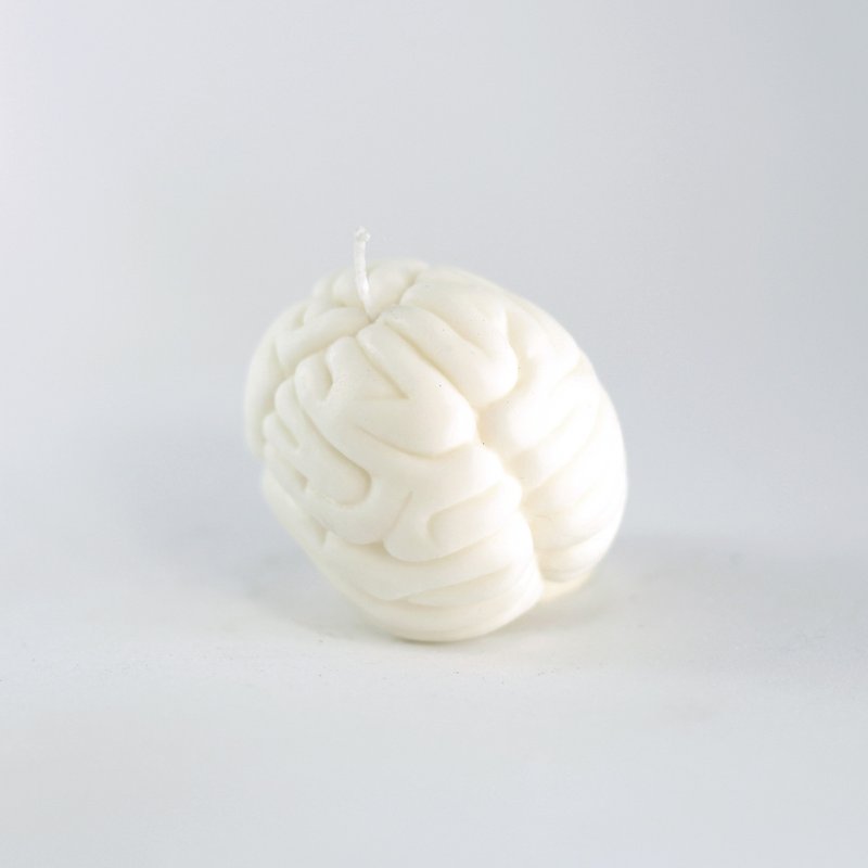 Skull #2 Burning brain Candle- 烧脑薰香蜡烛 - 香薰/精油/线香 - 蜡 粉红色