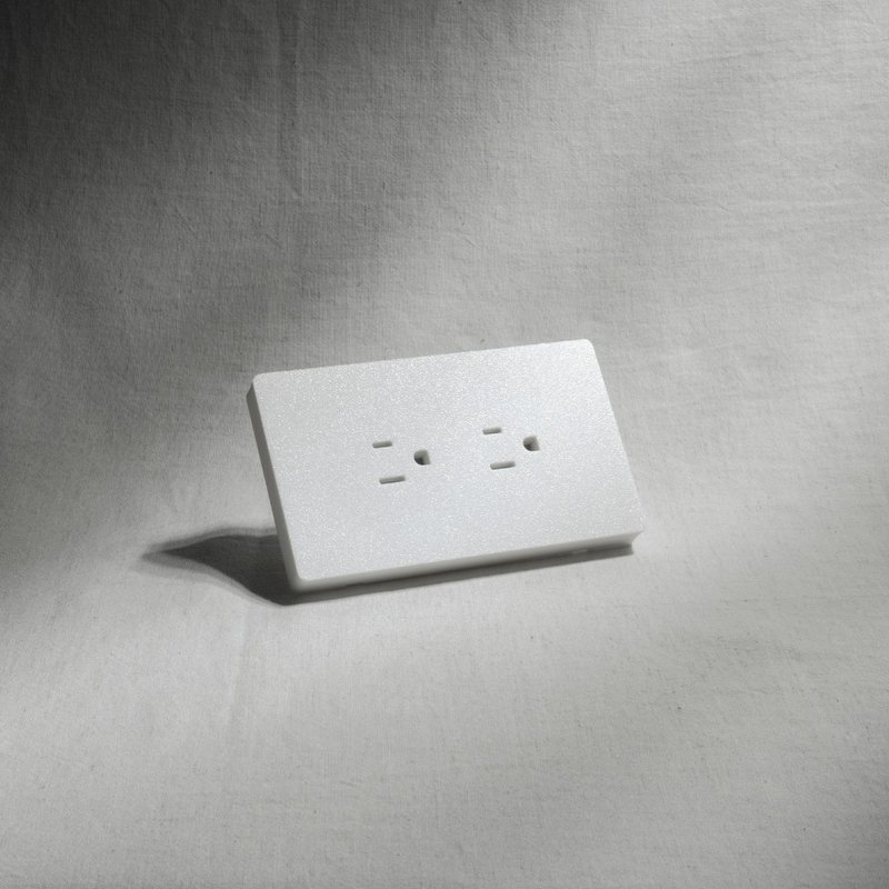 2.0插座盖 国际牌星光改装面板 改装插座面板 【原创商品】 - 其他 - 其他材质 白色