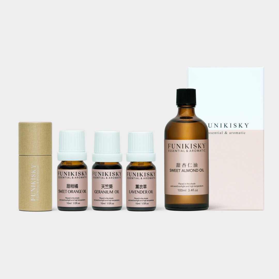 新品【2520 爱我爱你・盛开养肤礼盒】定制化 - 香薰/精油/线香 - 精油 粉红色