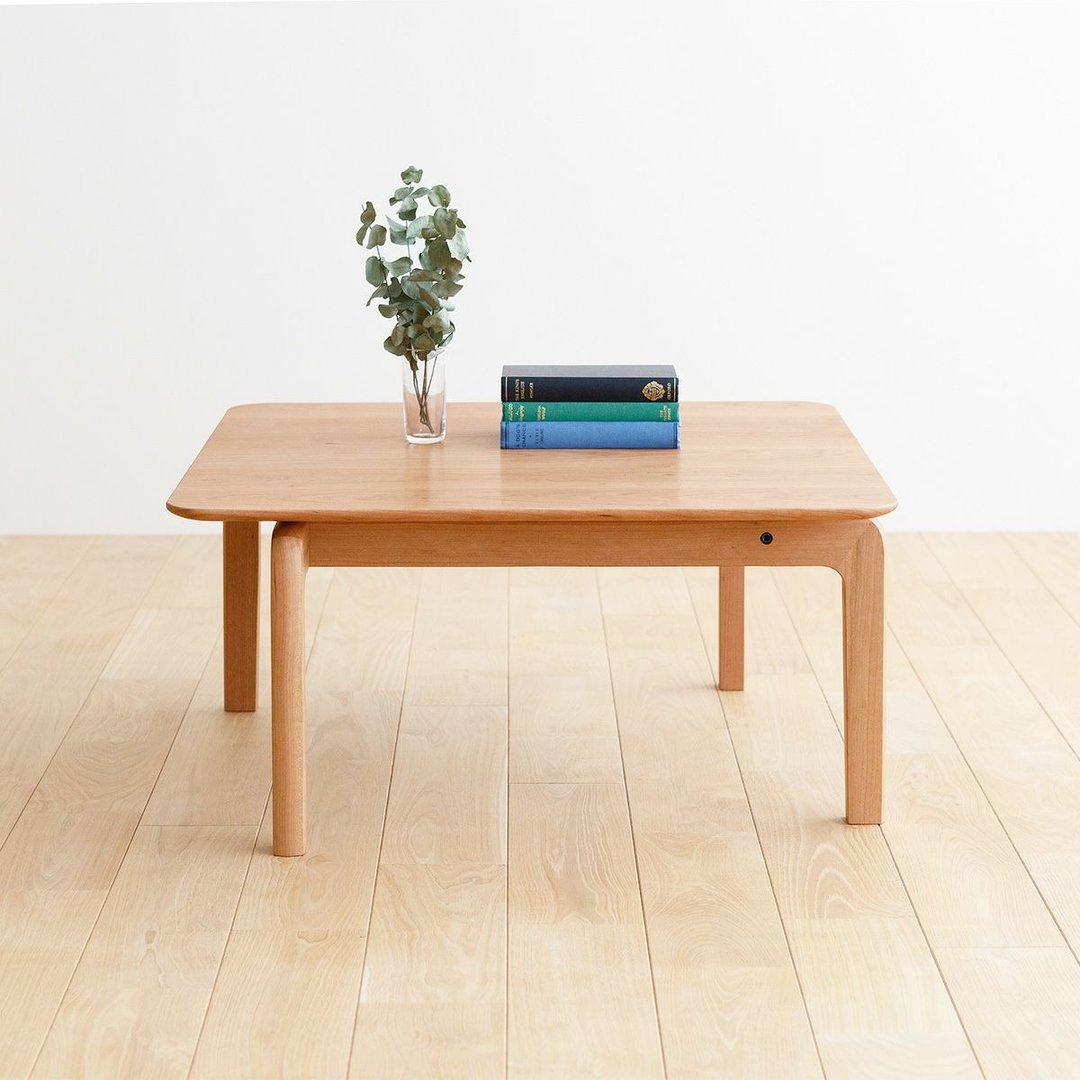LISCIO | 70x70cm 方形矮桌 - 餐桌/书桌 - 木头 