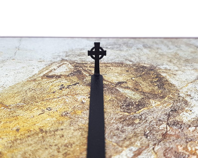 Celtic Cross Bookmark Black Metal Book Accessory - 书签 - 其他金属 黑色