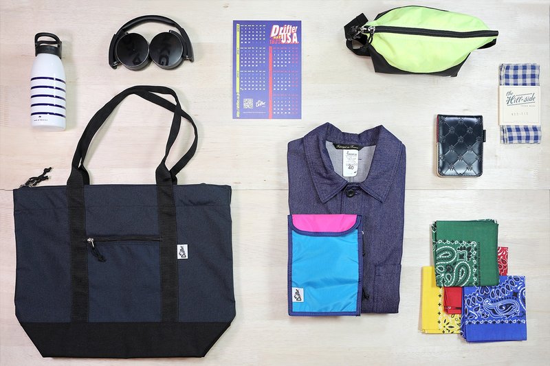 【福袋】 - 托特小扁包两件组福袋 颜色可许愿 - 手提包/手提袋 - 防水材质 黑色