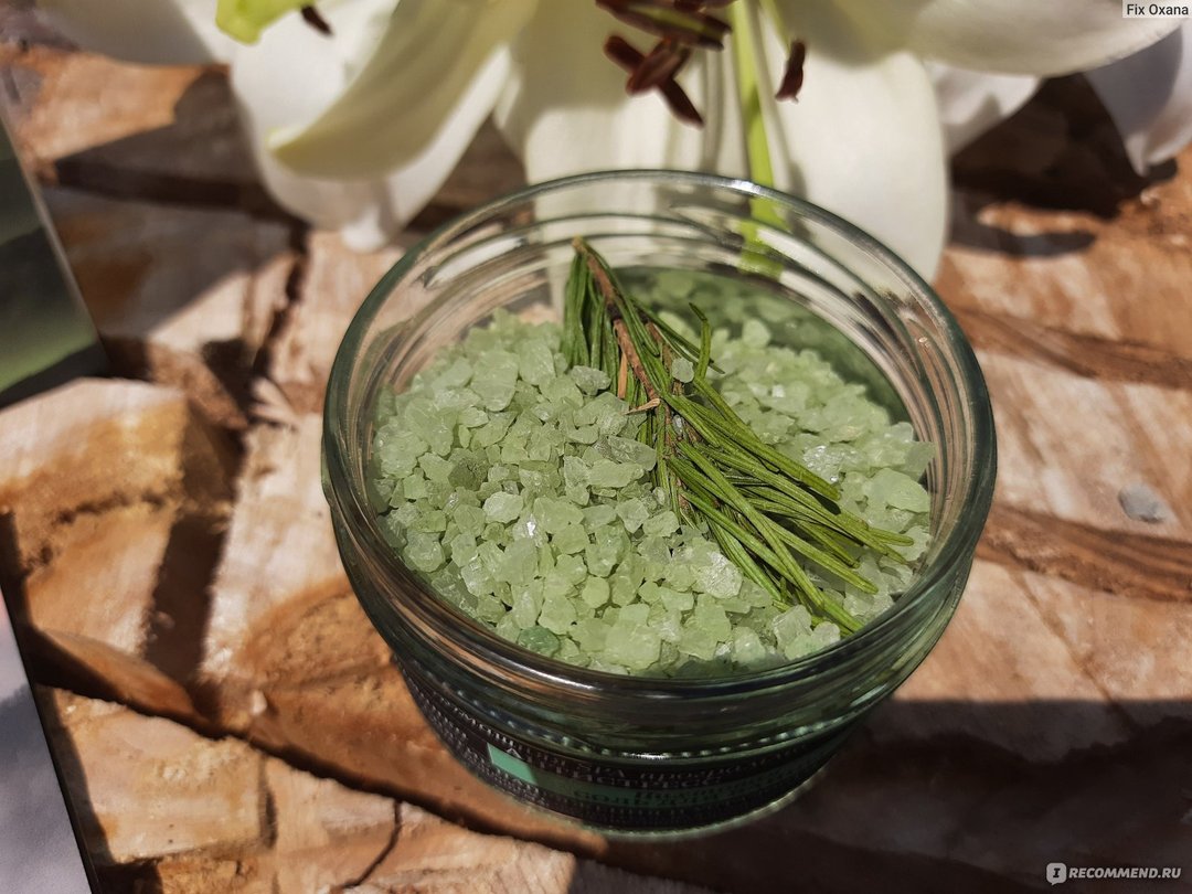 Dried Fir Needles Detox Bath / Dried Herbs Bath Salt Gift - 沐浴用品 - 植物．花 白色