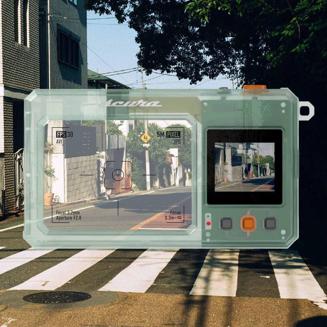 【全新第二代・开放预购】InstantSnap novo【薄荷水晶】 - 相机 - 塑料 绿色