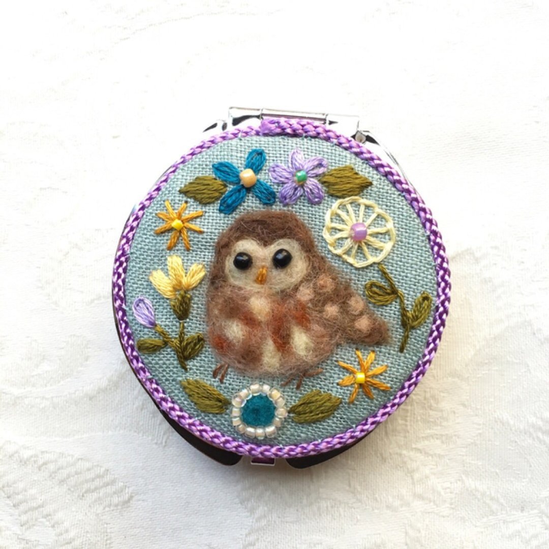 pill case of owl - 其他 - 棉．麻 蓝色