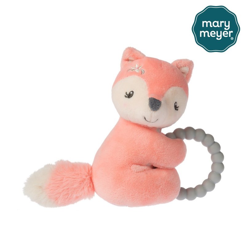 快速出货-【MaryMeyer】柔软手摇铃-甜心狐狸 - 玩具/玩偶 - 其他材质 粉红色