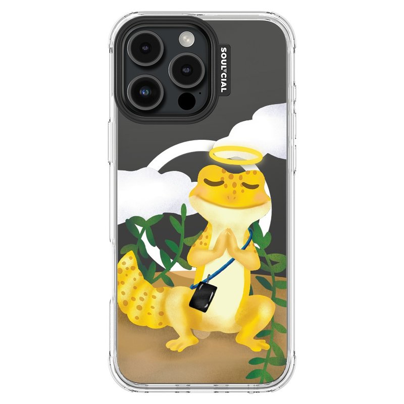 Rare Roomies Zen Gecko iPhone 16 手机壳 Magsafe磁吸保护壳 - 手机壳/手机套 - 其他材质 