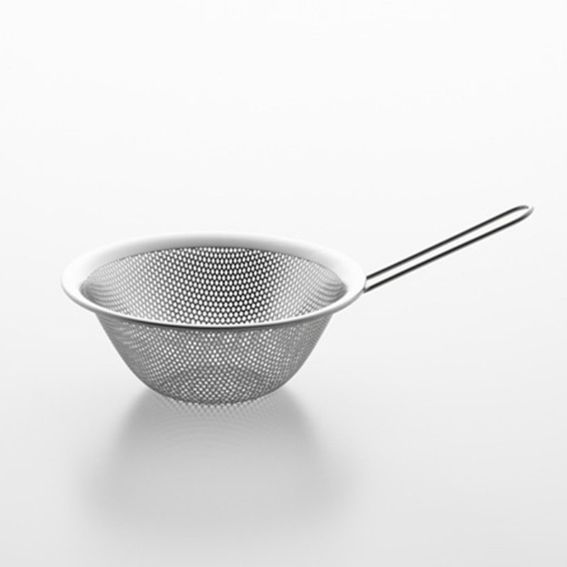 【柳宗理】 单柄漏杓16cm - 厨房用具 - 不锈钢 