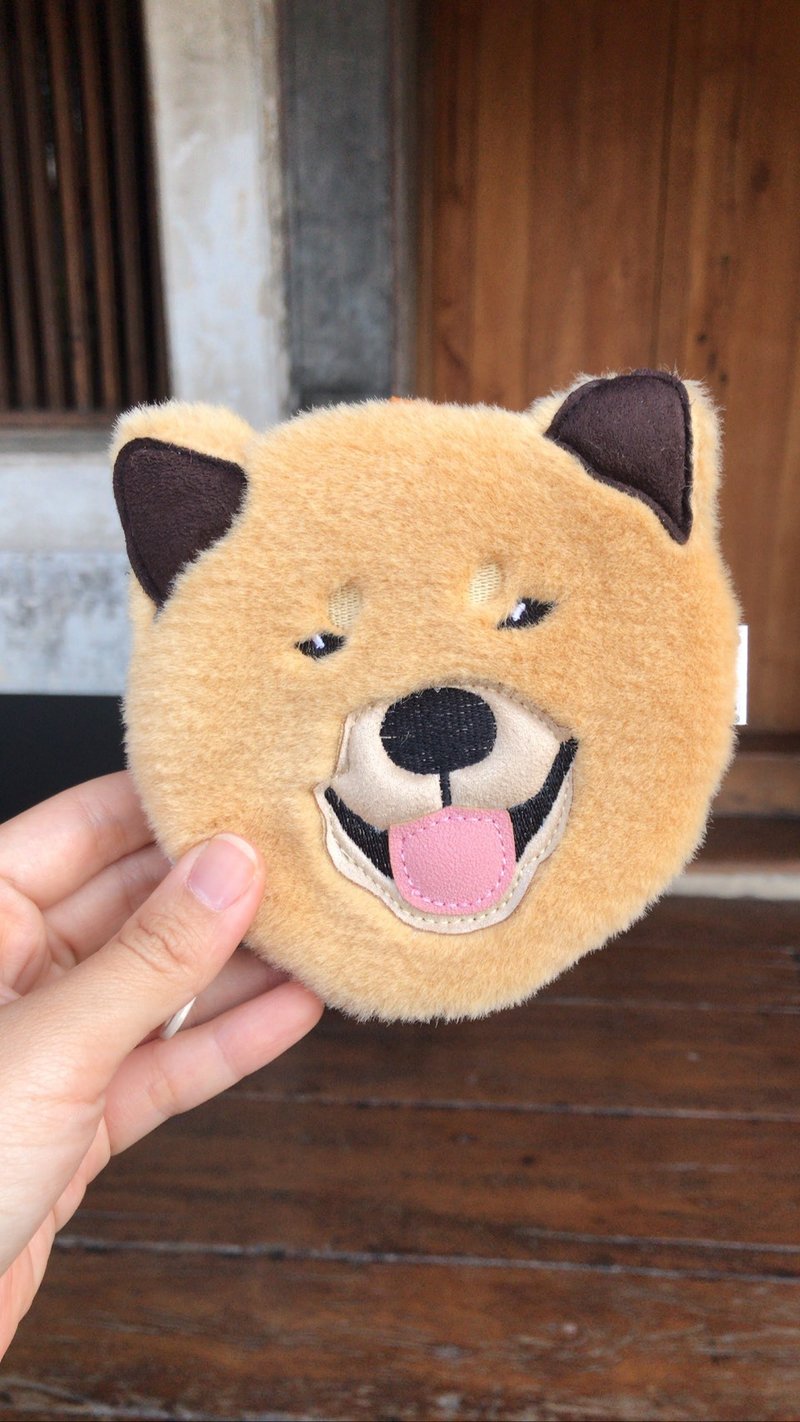 零钱包 / 柴犬 / 关键守护者 / 持卡人 - 皮夹/钱包 - 其他材质 金色