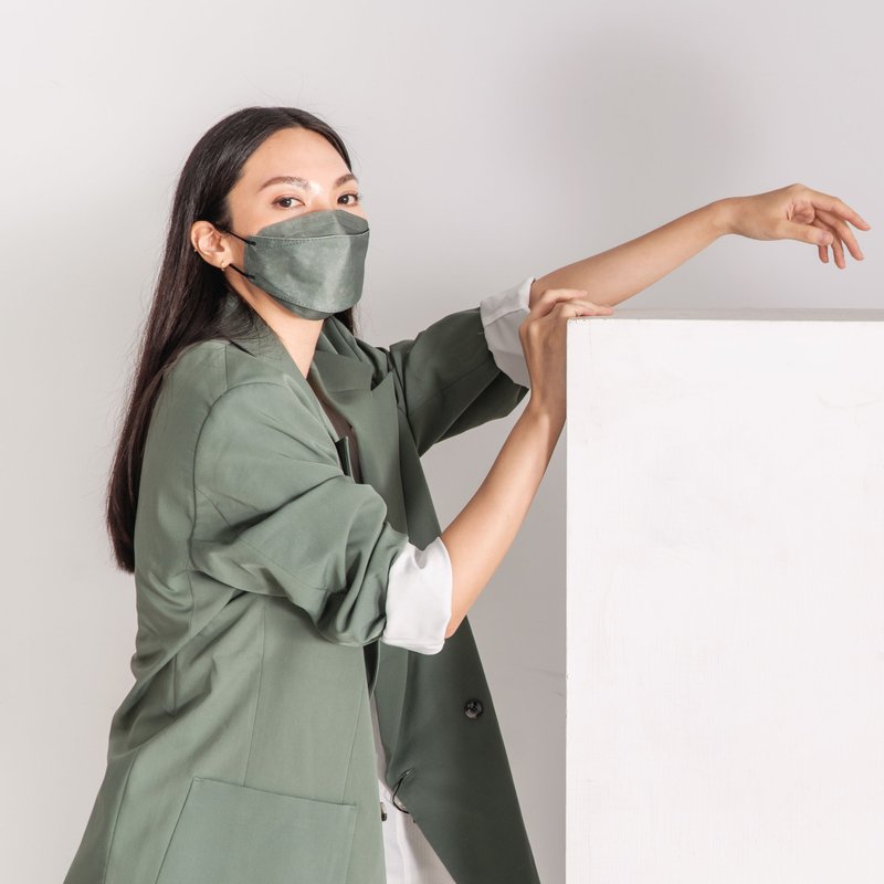 【JinOxy 极奥】4D立体医疗口罩-与森林共舞(10入盒装)买一送一 - 口罩 - 环保材料 绿色