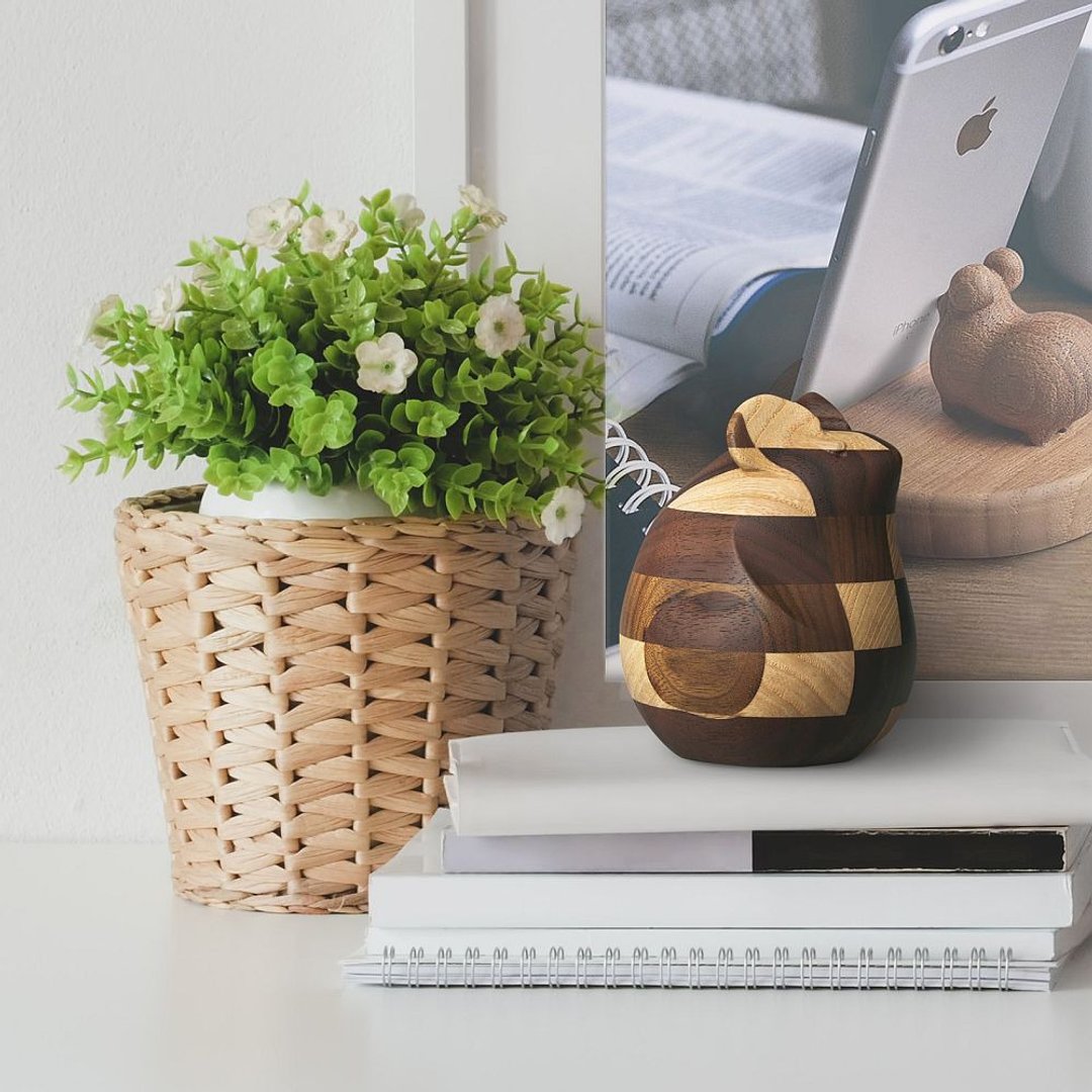 KD科定实木家饰 | 鼠来宝(中) - 摆饰 - 木头 